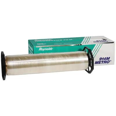 Reynolds® Metro™ Multi-Purpose Cling Film Roll 18IN X2000FT PVC Clear With Dispenser Box 1/Roll