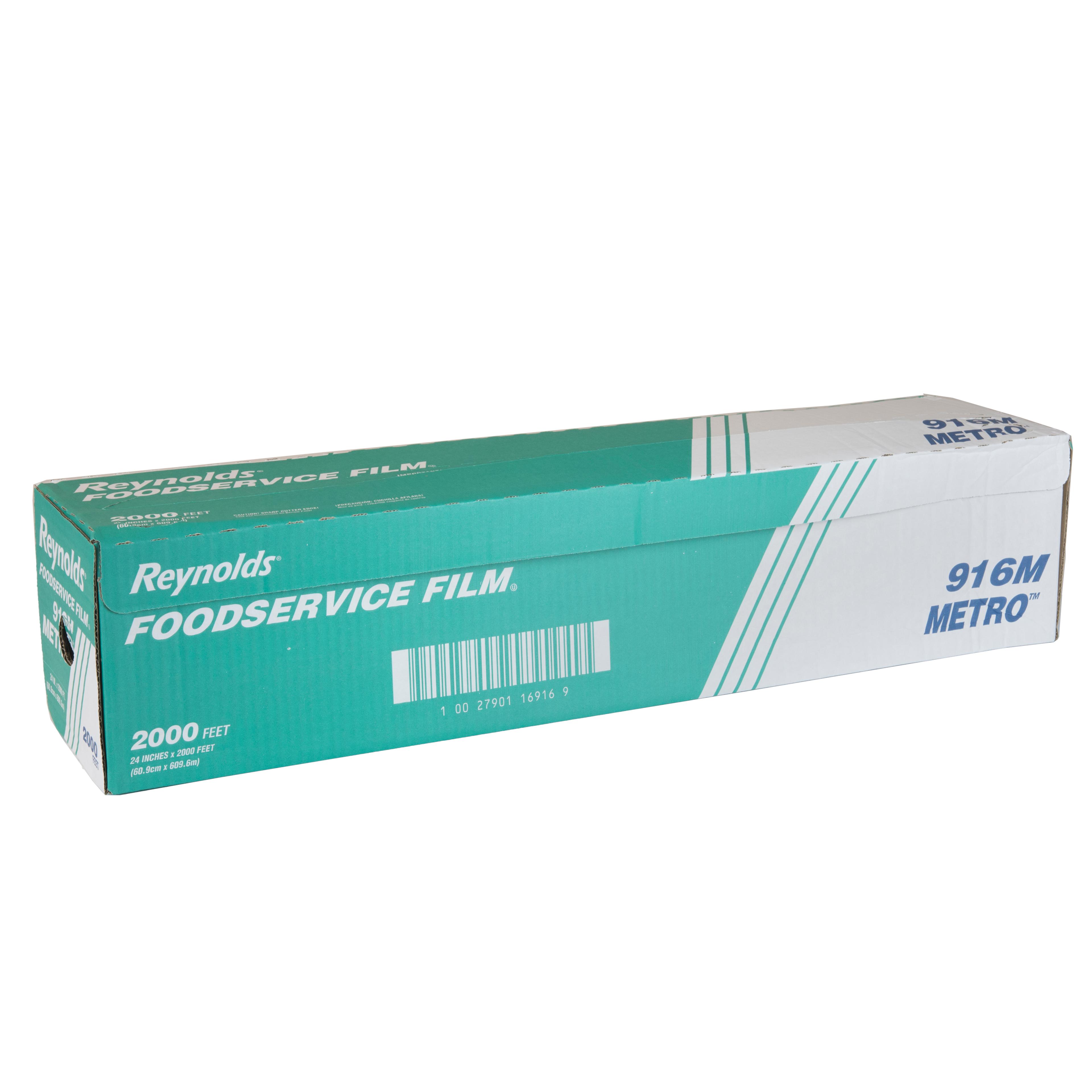 Multi-Purpose Cling Film Roll 24IN X2000FT PVC Clear 1/Roll