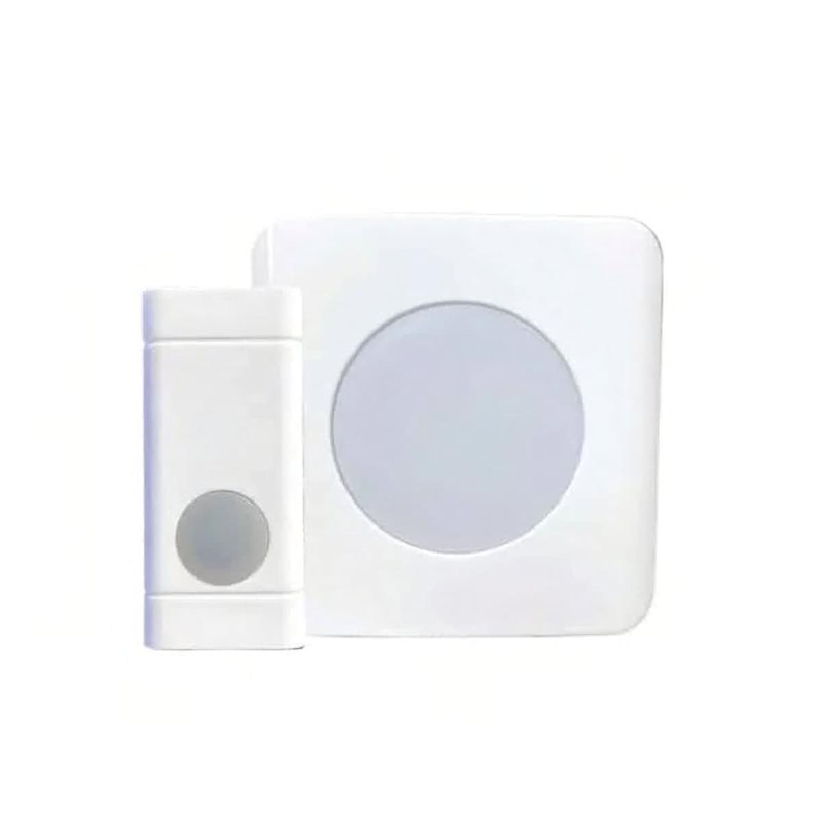 Deaf & Hard of Hearing Doorbell Kit Wireless Includes: (2) Flashing Receivers & (1) Button Strobe Light 1/Each