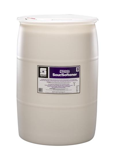 Clothesline Fresh® Sour/Softener 9 Mild Scent Laundry Sour & Softener 55 GAL Acidic Liquid 1/Drum