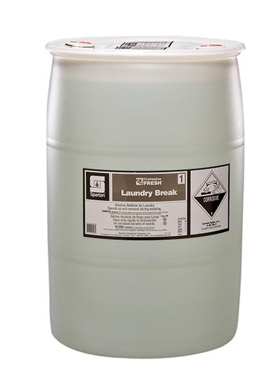 Clothesline Fresh® Laundry Break 1 Mild Scent Laundry Builder 55 GAL Alkaline Liquid 1/Drum