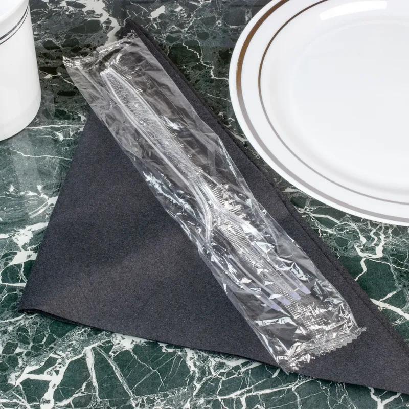 Fork Plastic Clear Extra Heavy Wrapped 1000/Case