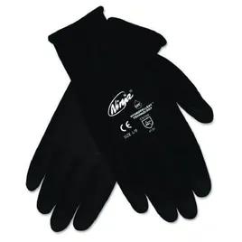 Ninja® Work Gloves Medium (MED) Black Nylon Polyvinyl Chloride (PVC) Foam Palm & Finger Coating Water Resistant 1/Dozen