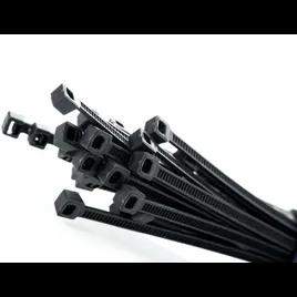 Cable Tie 6 IN Black PE 40LB 1000/Pack