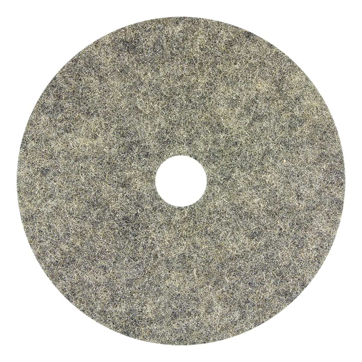 Porko Extreme Burnishing Pad 17 IN Gray Black Polyester Blend Hog Hair Ultra High Speed (UHS) 5/Case