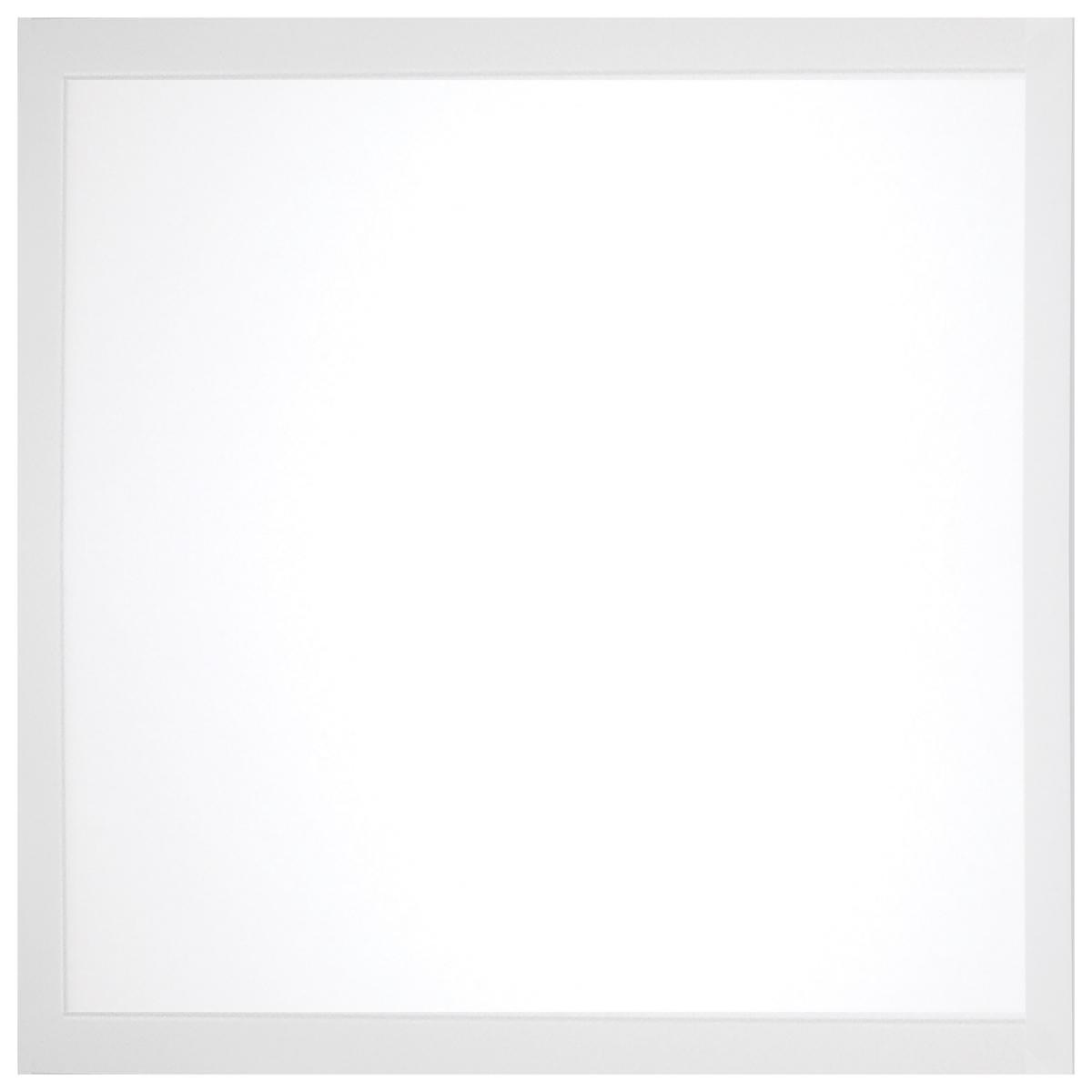 Light Bulb 48X48 IN White Aluminum Steel 20Watt /30Watt /40Watt 3500K/4000K/5000K LED Backlit Flat Panel 1/Each