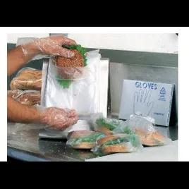 Sandwich Bag 6.5X7+1.75 IN HDPE 0.5MIL Clear With Flip Top Closure FDA Compliant Saddlepack 2000/Case