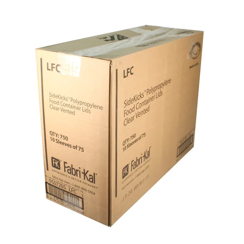 SideKicks® Lid Dome 4.7X0.6 IN PP Clear For Container Unhinged 750/Case