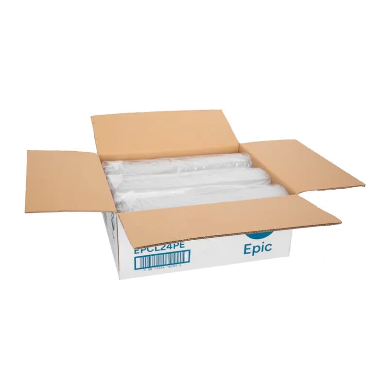 Epic Lid PET Clear For 24 OZ Container 100 Count/Pack 3 Packs/Case 300 Count/Case