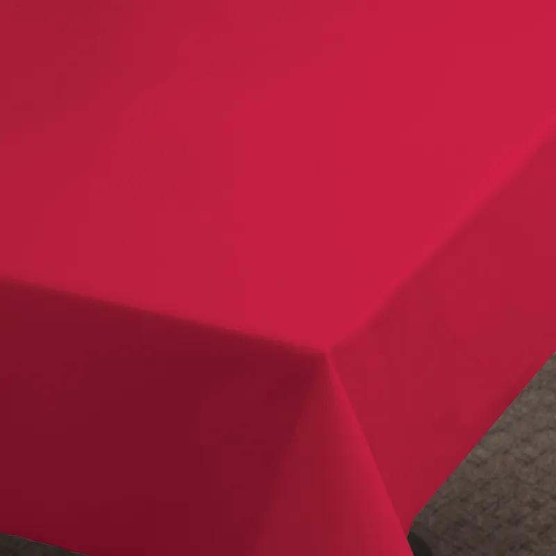 Table Cover 54X108 IN Plastic Red 12/Case