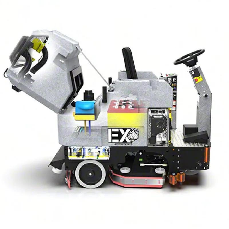 Tomcat® Rider Scrubber 33IN .75 HP 350 RPM 245 Ah Wet Battery Drain Saver Basket Squeegee-Type Blades 1/Each