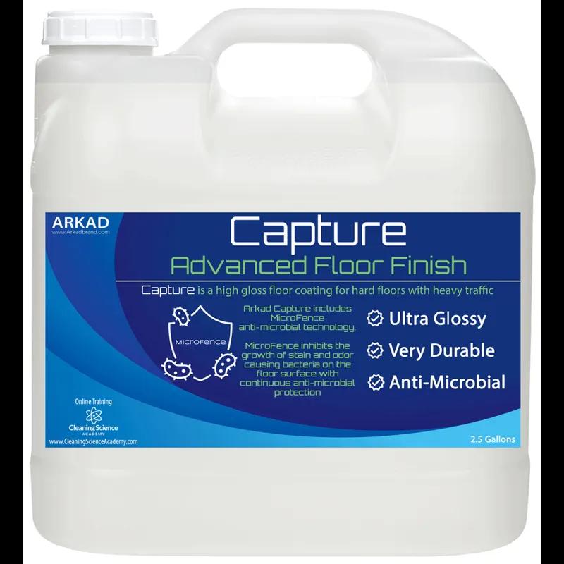 Capture Floor Finish 2.5 GAL Hard Floor Antimicrobial 2/Case