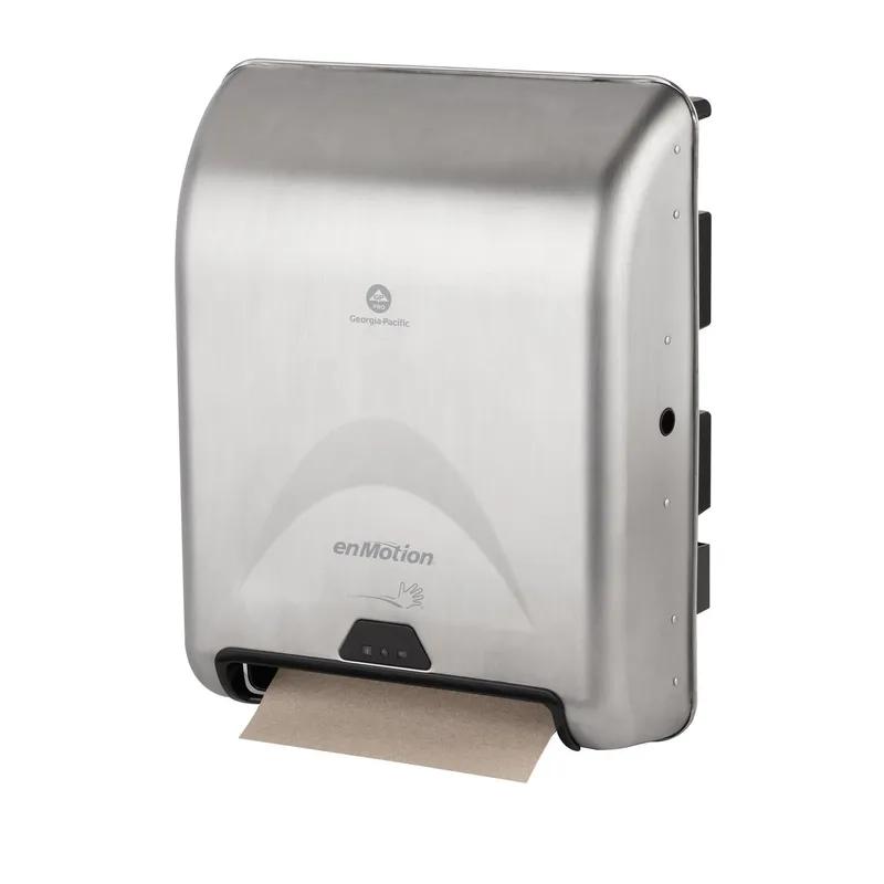 enMotion® Paper Towel Dispenser Stainless Steel Wall Mount 1-Roll Recessed Touchless Automatic 1/Each