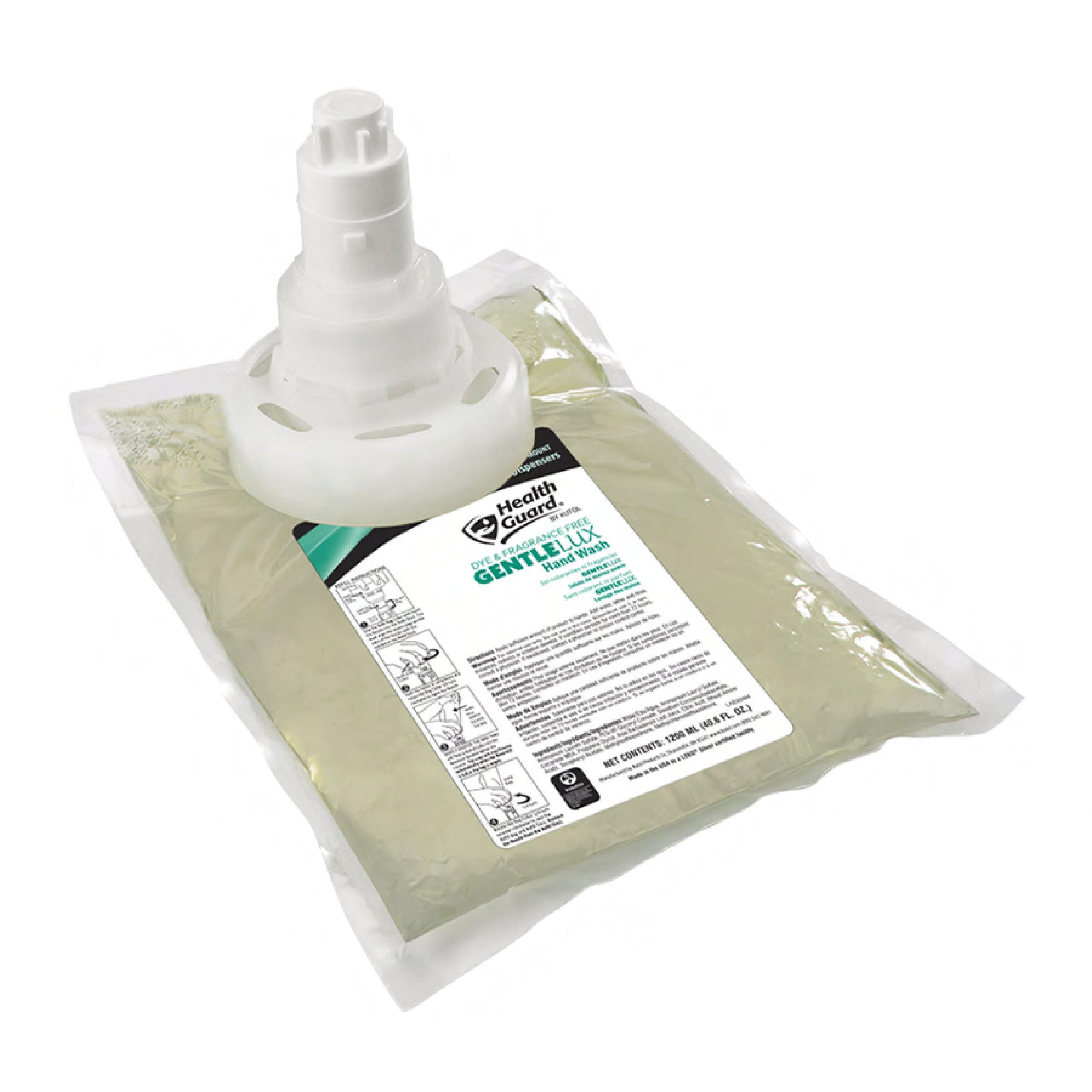 Health Guard® Handwash Foam 1200 mL Fragrance Free Dye Free For TOPFILL™ No Touch Counter Mount Dispensers Only 3/Case
