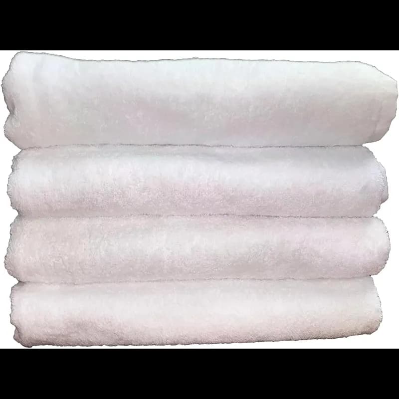Optima Collection Platinum Level Bath Towel 30X60 IN 20 LB White 12/Case