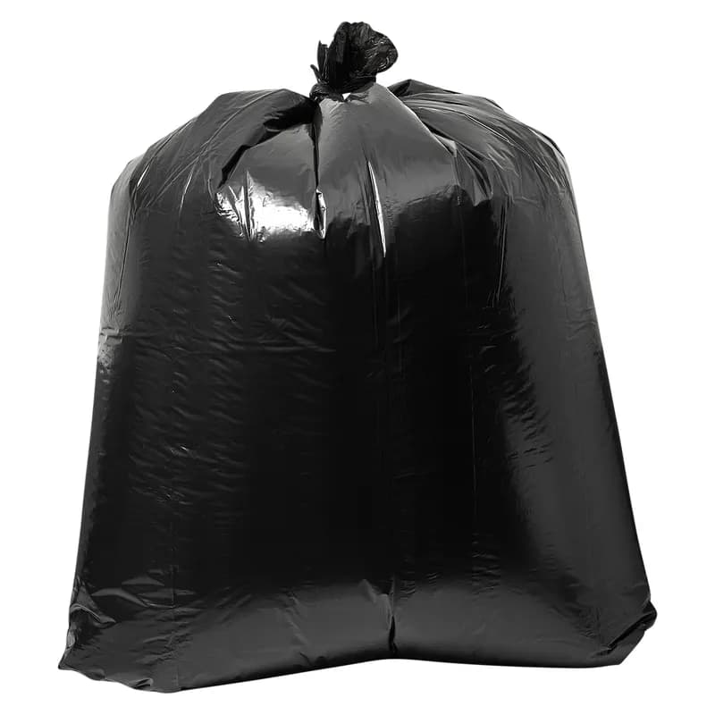 Liner 44X48 IN Black Plastic 2MIL Heavy Duty 100/Case