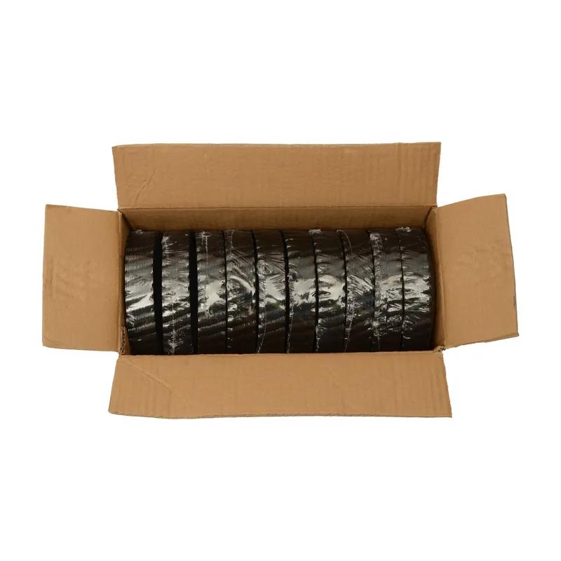 Plate 6 IN Plastic Black 180/Case