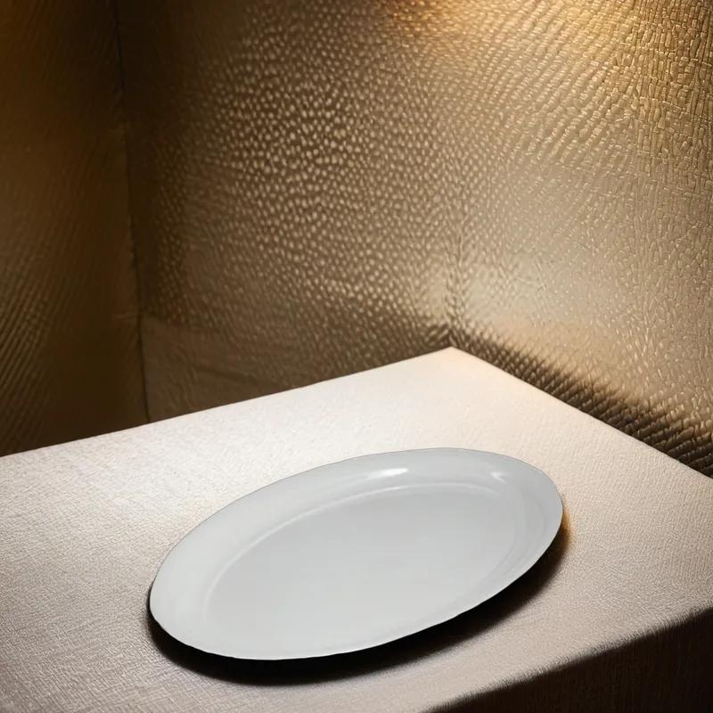 Victoria Bay Serving Tray 21X14 IN PS Clear Oval 20/Case