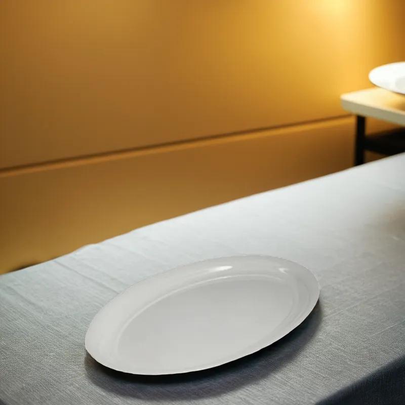 Victoria Bay Serving Tray 21X14 IN PS Clear Oval 20/Case