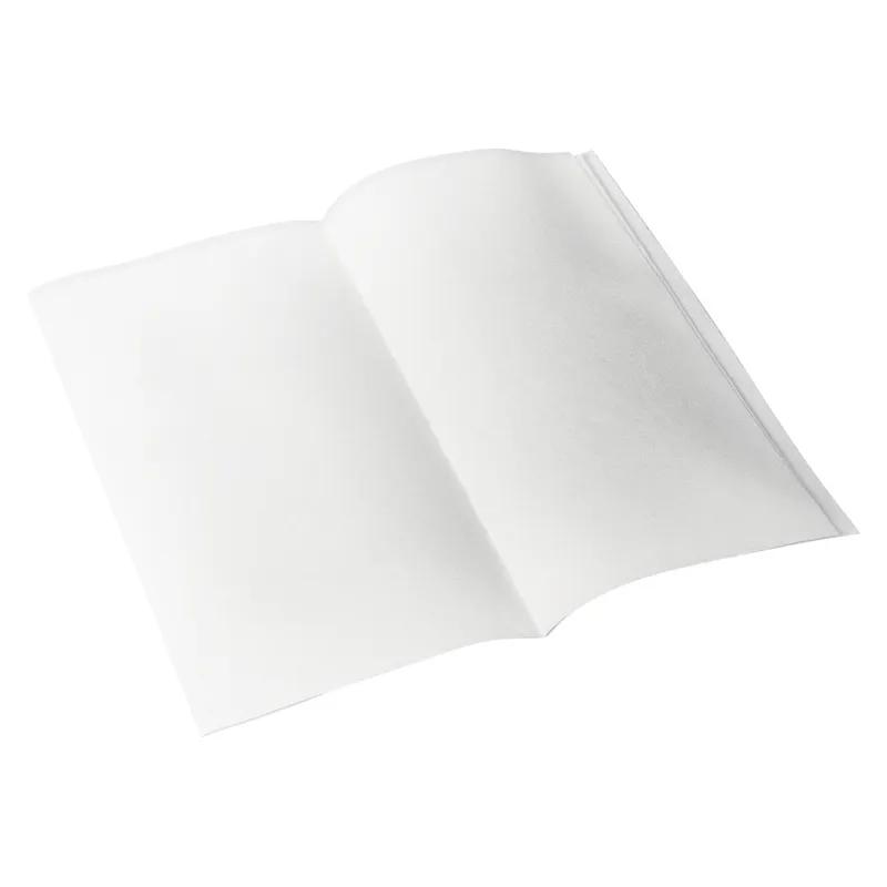 Victoria Bay Dinner Napkins 17X17 IN White Paper 1PLY Linen Feel 75 Count/Pack 4 Packs/Case 300 Count/Case