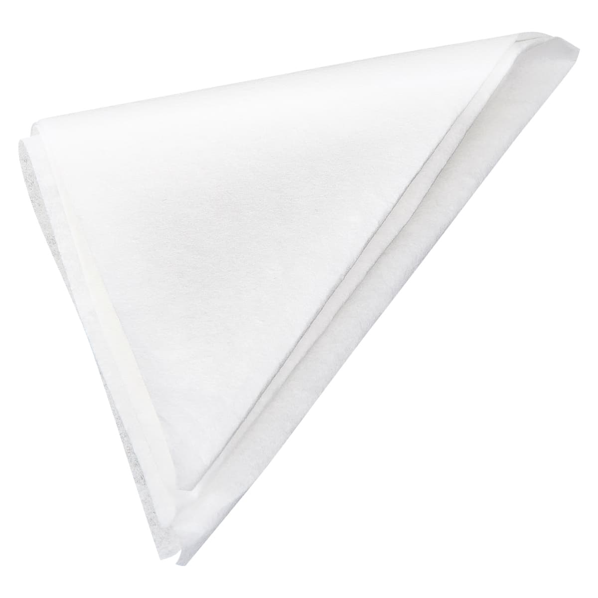 Victoria Bay Dinner Napkins 14X14 IN White Paper Linen Feel Flat Pack 1000/Case