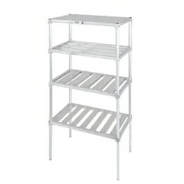 Adjustable Shelving 24X48 IN Aluminized Steel Heavy Duty 1/Each