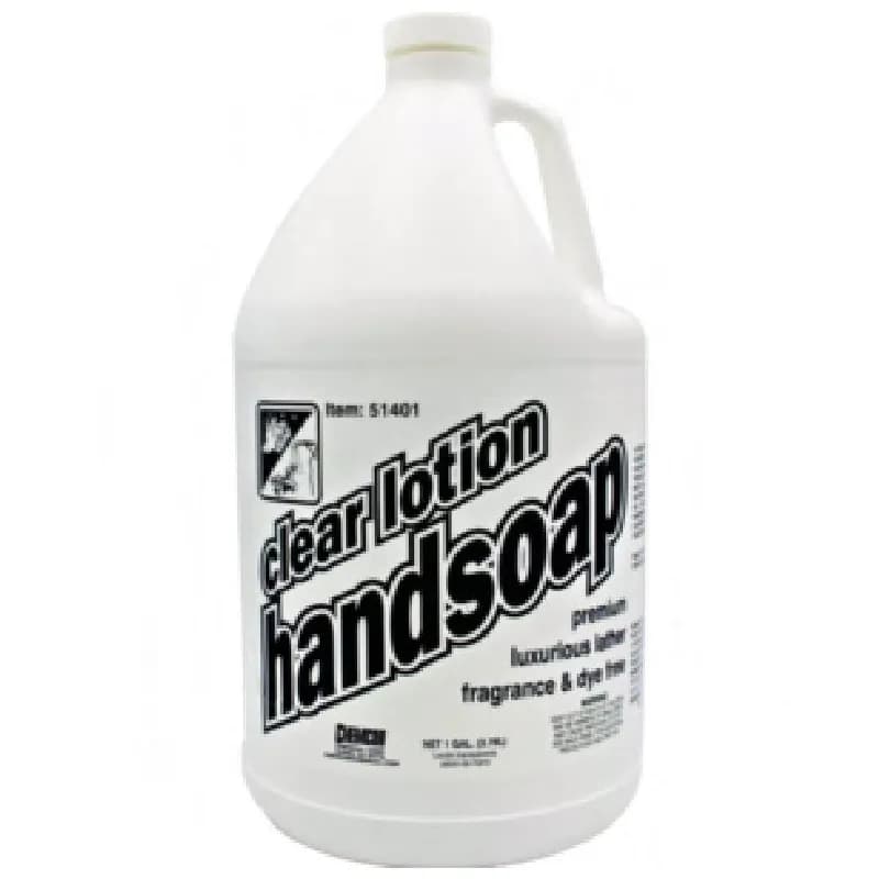 Hand Soap Lotionized 1 GAL Fragrance Free Clear Dye Free 4/Case