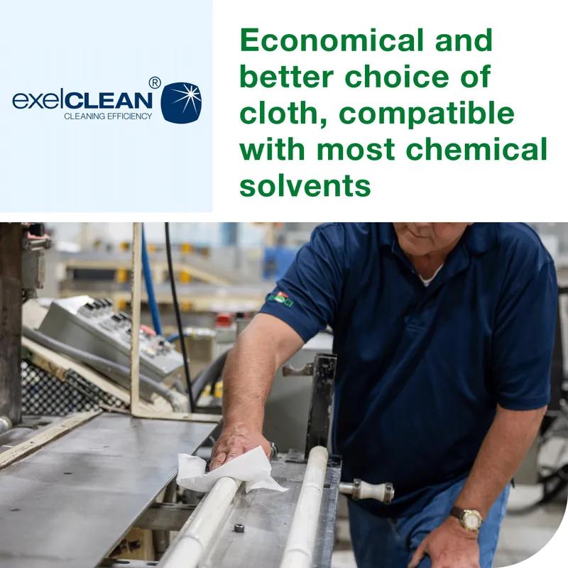 Tork Cleaning Cloth Wipe  16.125X8.27 IN Folded: 4.031X8.27 IN Light Duty 1 Cloth White Interfold 120/Case