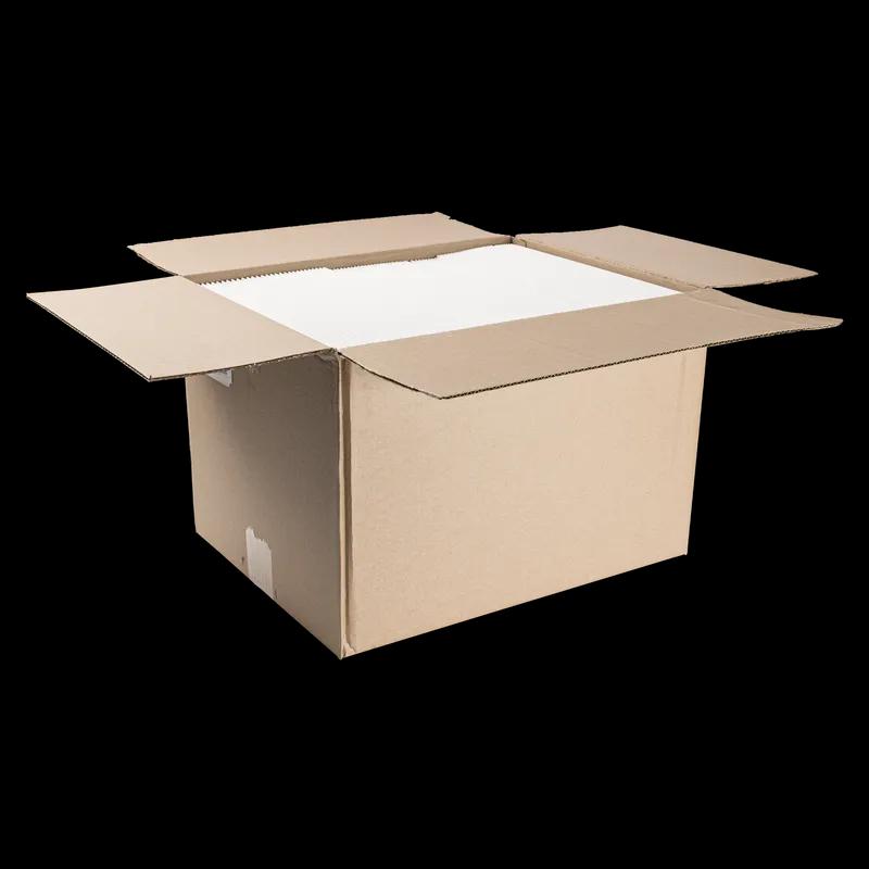 Donut Box 16X12X2.5 IN SBS Paperboard White Waterfall With Window 100/Case