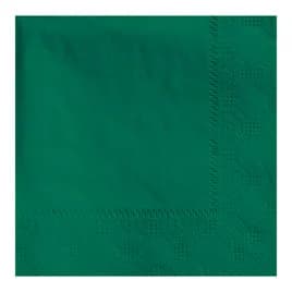Beverage Napkins 10X10 IN Hunter Green Tissue Paper 2PLY Embossed 1000/Case