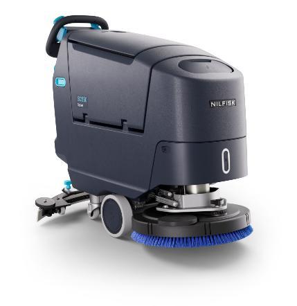 SC550 Floor Scrubber 20IN Walk Behind Cylindrical Brush Head Lithium-Ion Battery 7IN Touch Screen 1/Each