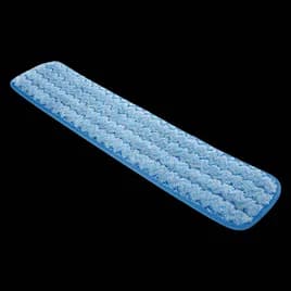 Hygen™ Wet Mop Pad 24X5.5 IN Blue Microfiber 12/Case