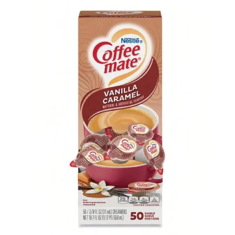 Nestle Coffee mate® Vanilla Caramel Coffee Creamer 0.38 FLOZ Mini Cup 1/Box