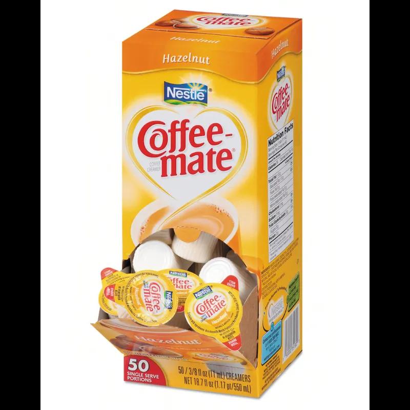 Nestle Coffee mate® Hazelnut Coffee Creamer 0.38 FLOZ Mini Cup 1/Box