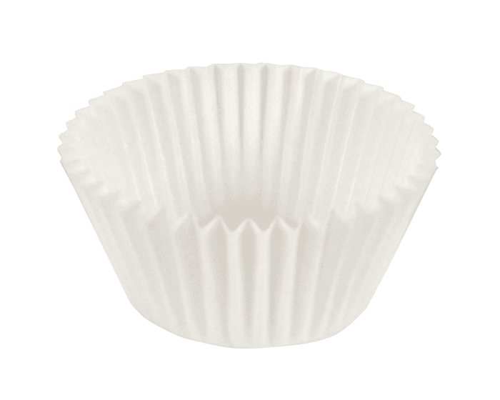 Baking Cup 3 IN Aluminum Silver Fluted 500 Count/Pack 3 Packs/Case 1500 Count/Case