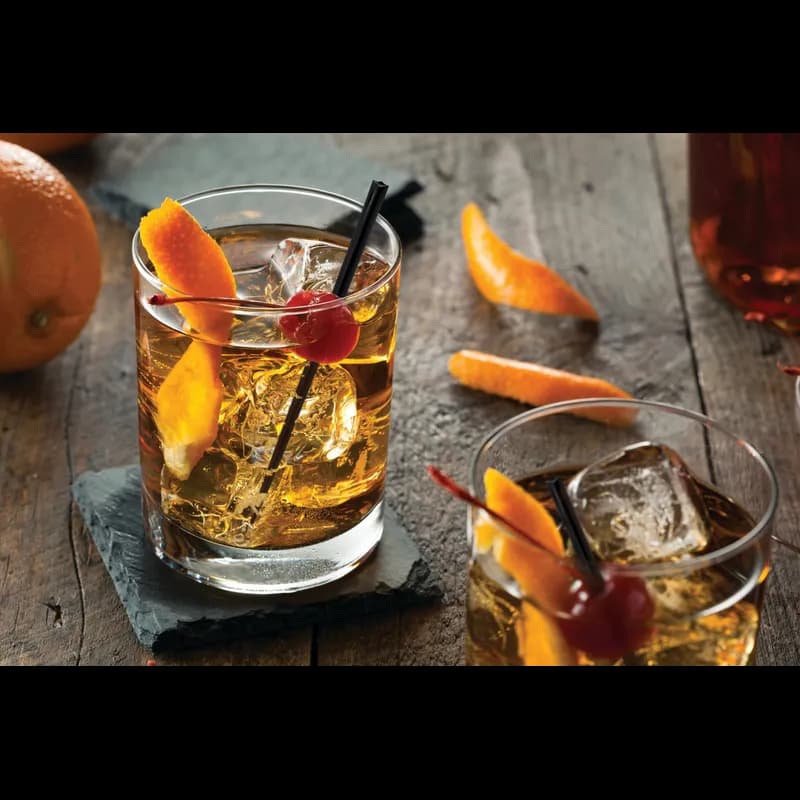 Food Prism Pick 4 IN Plastic Triangle Black 500 Count/Pack 5 Packs/Case 2500 Count/Case