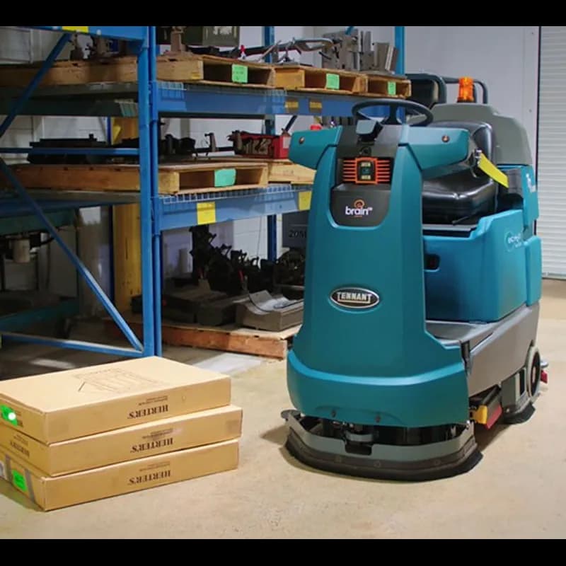 Robotic Floor Scrubber 29 GAL 26IN Blue ec-H2O NanoClean® Powered by BrainOS® (AMR) 1/Each