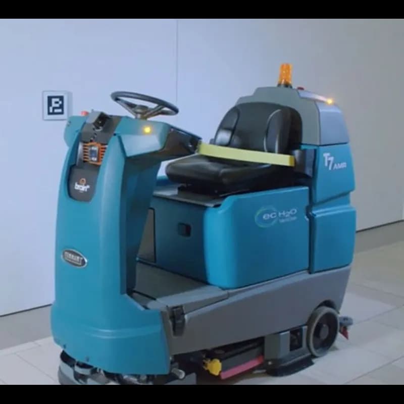 Robotic Floor Scrubber 29 GAL 26IN Blue ec-H2O NanoClean® Powered by BrainOS® (AMR) 1/Each