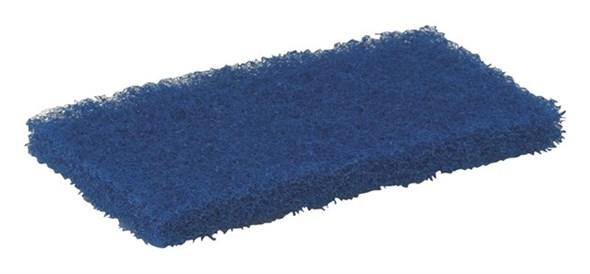 Vikan® Scrubbing Pad 9.6X4.5X4.3 IN Polyester Blue Medium Bristle Stiffness 1/Each