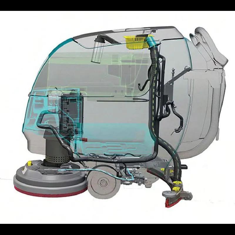 Floor Scrubber 11 GAL 20IN On-Board Charger Pad Walk Behind Disk Head 1/Each