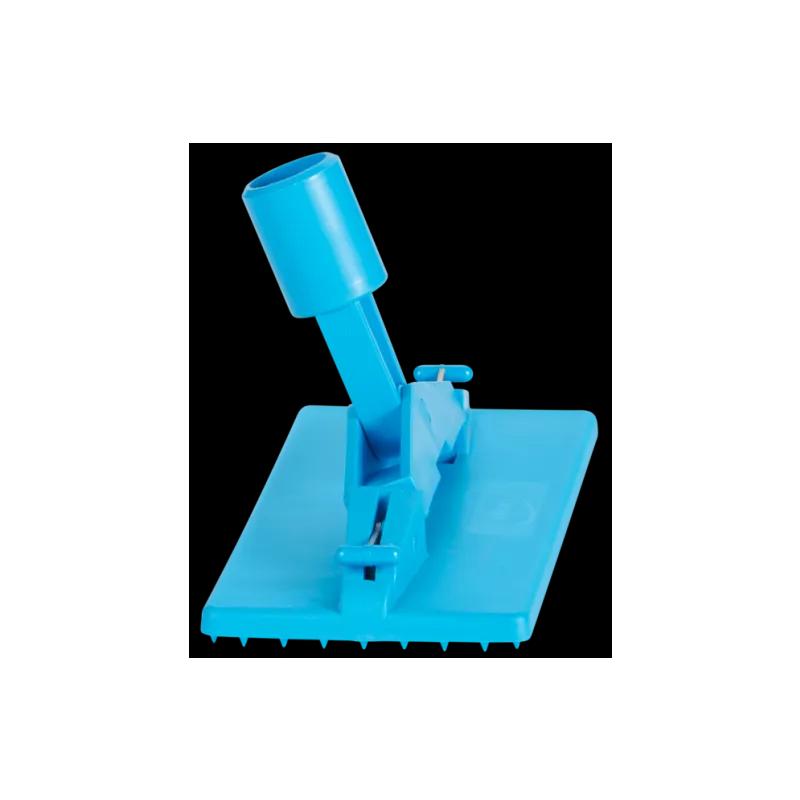 Vikan® Mop Pad Holder 9X3.75X2.95 IN Blue PP Stainless Steel Nylon Threaded 10 Count/Box