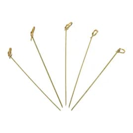 Food Knot Pick 7 IN Bamboo 100 Count/Pack 10 Packs/Case 1000 Count/Case