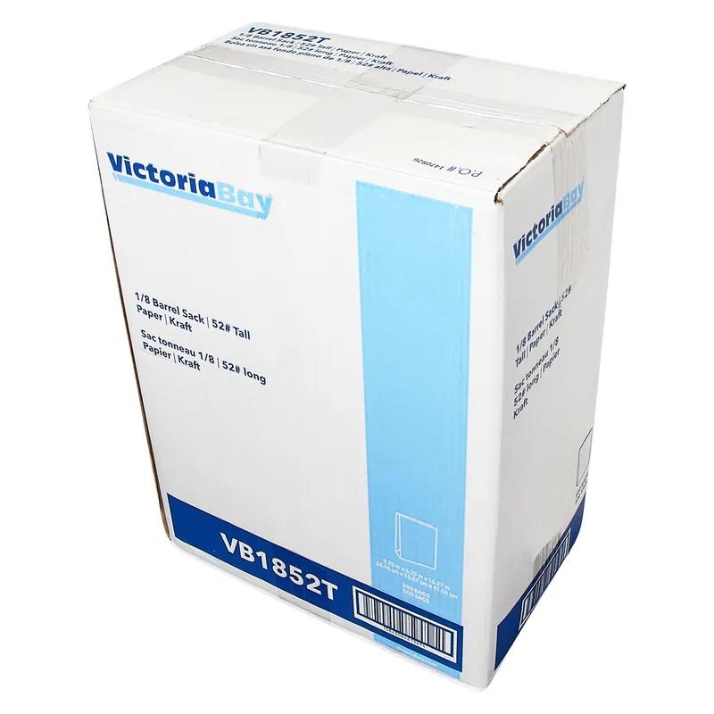 Victoria Bay Bag 1/8 52 LB Paper Kraft 500/Bundle