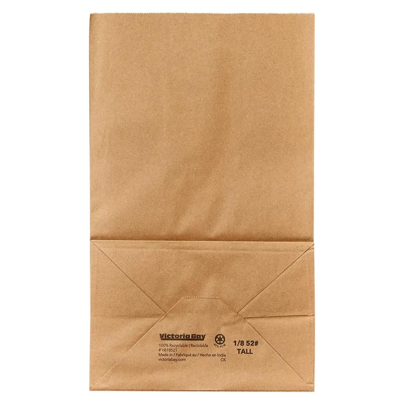 Victoria Bay Bag 1/8 52 LB Paper Kraft 500/Bundle