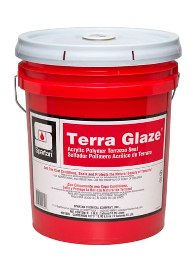 Terra Glaze® Floor Sealer 5 GAL RTU 25% Solids Metal Interlock 1/Pail