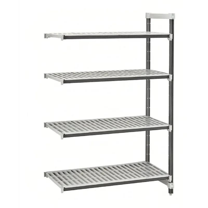 Camshelving® Elements® XTRA Add On Unit 24X42X72 IN Speckled Gray Resin & Metal Composite 1/Each