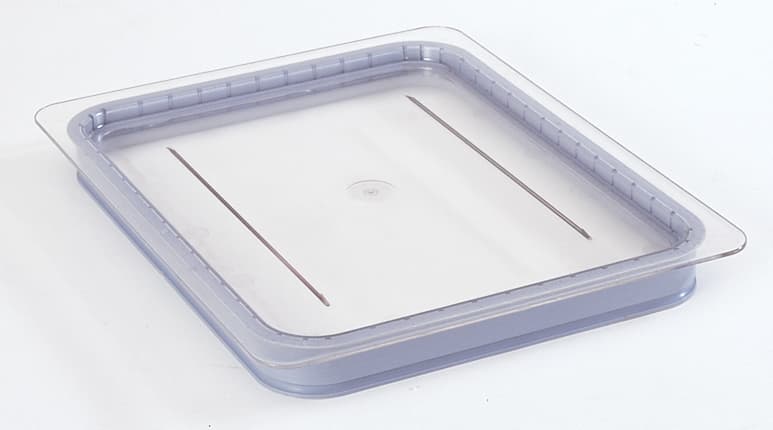 Camwear® GripLids® Food Pan Lid Half Size 12.75X10.44 IN Clear Plastic 6/Each