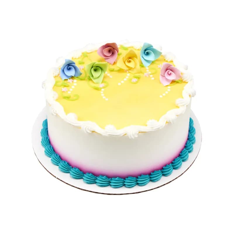 Sweet Décor® Molded Sugar Decoration Pastel Origami Flowers 24/Box