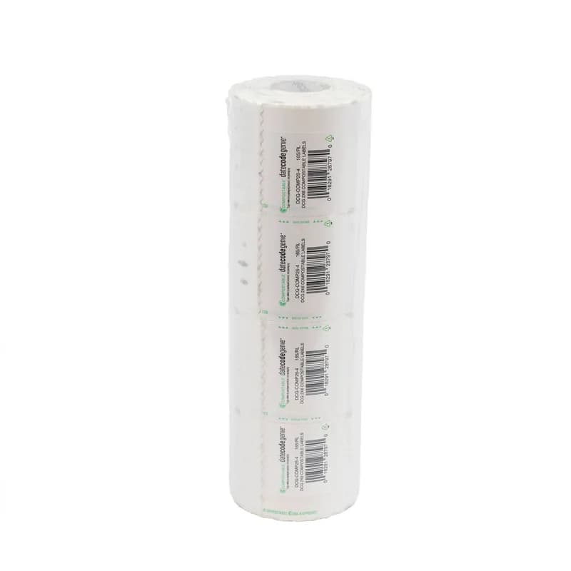DateCodeGenie® Label 6X2 IN Paper 165 Count/Roll 4 Rolls/Case