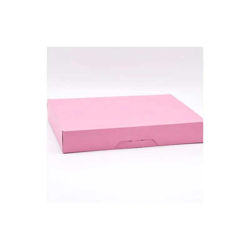 Donut Box 15X11.5X2.25 IN Pink Automatic 100/Bundle